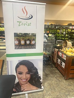 We are now having Pop Ups in Shoprite Grocery Stores
