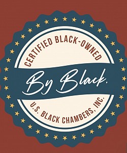 We are certified ByBlack by the United States Black Chamber of Commerce Top 1000 in the country