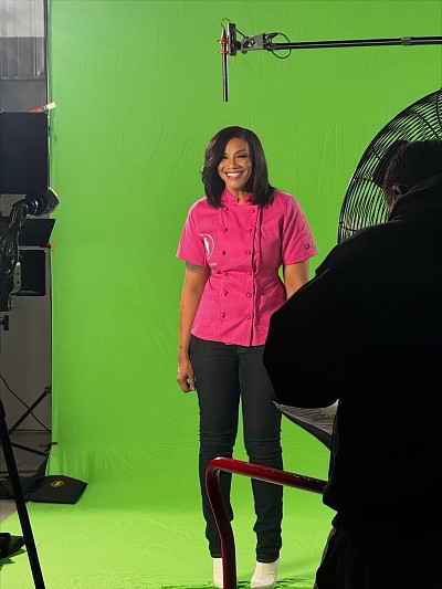 Twist by Chef MJ loves the camera . .