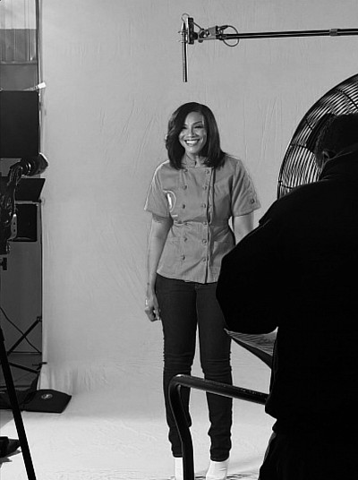 Twist by Chef MJ loves the camera . .